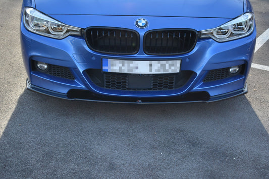 Front Ansatz für BMW 3er F30 FL SEDAN M-SPORT Carbon Look
