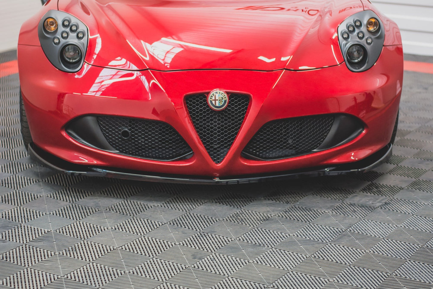 Front Ansatz für Alfa Romeo 4C Carbon Look