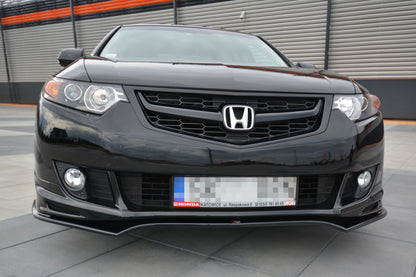 Front Ansatz für HONDA ACCORD MK.8 TYPE-S CU-Serie vor Facelift SEDAN schwarz matt