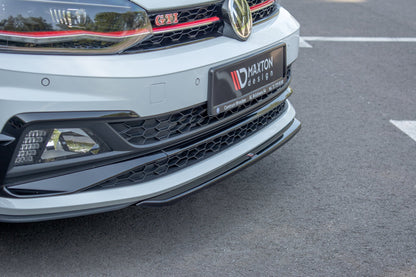 Front Ansatz V.4 für VW Polo GTI Mk6 Carbon Look
