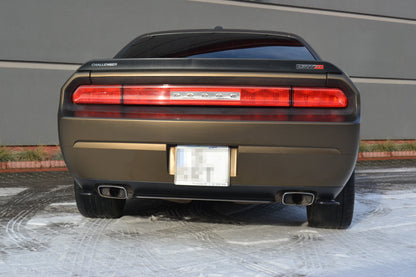 Heck Ansatz Flaps Diffusor für DODGE CHALLENGER MK3. PHASE-I SRT8 COUPE  Carbon Look