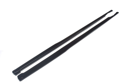 Seitenschweller Ansatz für Volkswagen Passat R-Line B8 schwarz Hochglanz