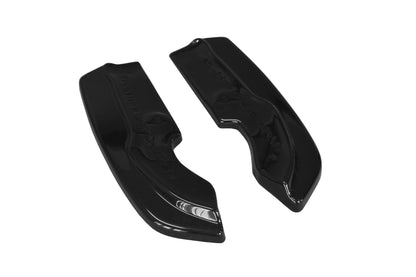 Heck Ansatz Flaps Diffusor für RENAULT CLIO MK4 RS  schwarz matt