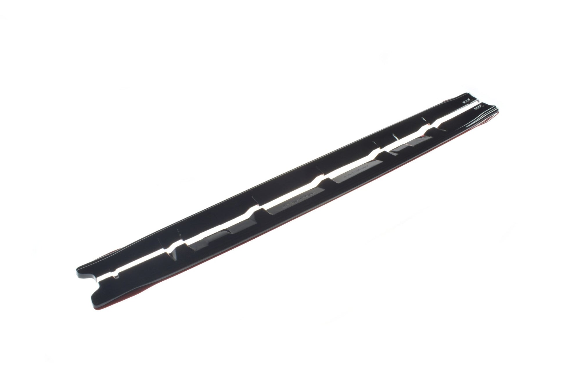 Seitenschweller Ansatz passend für V.2 SUBARU WRX STI schwarz matt