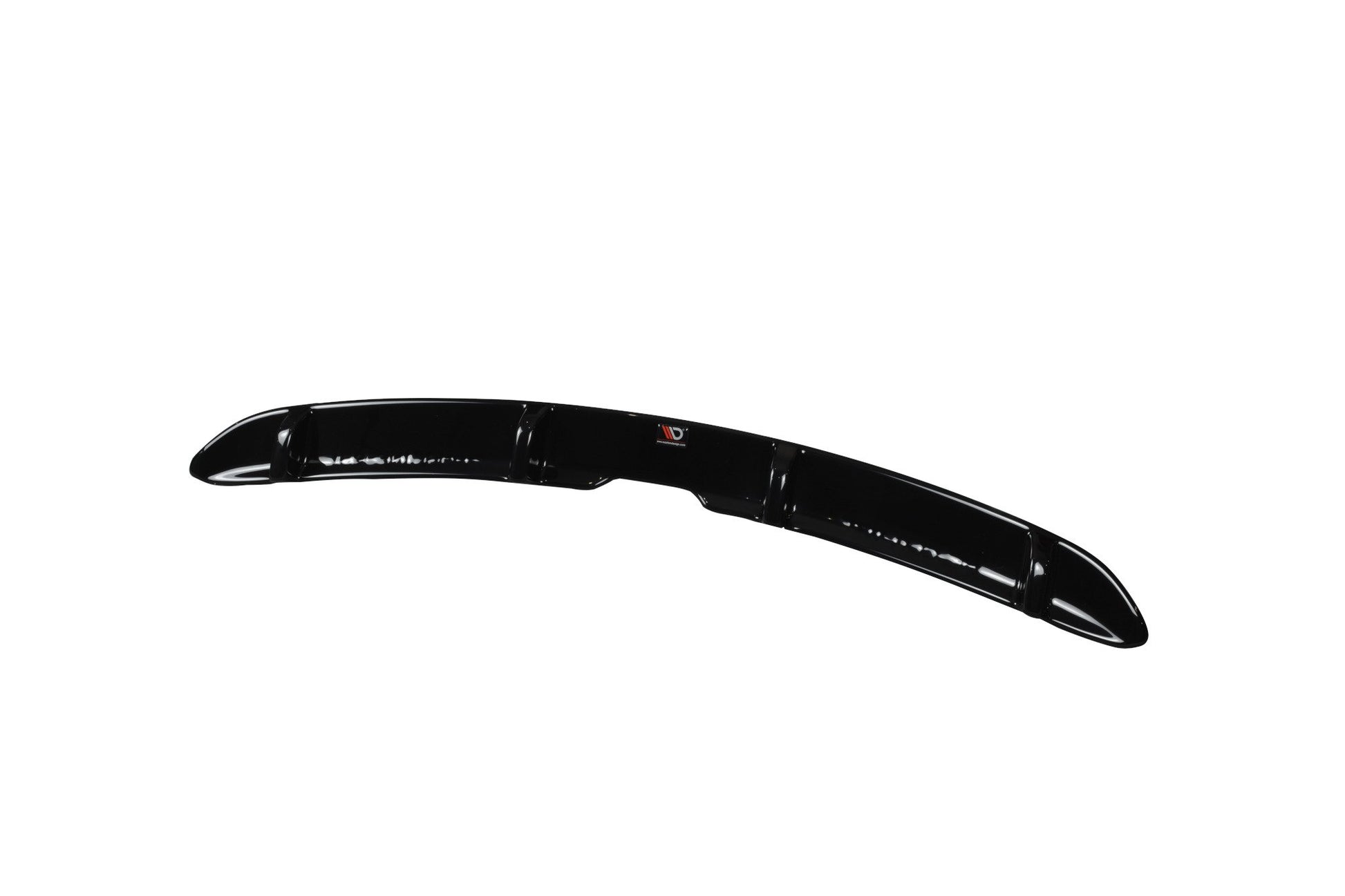 Diffusor Heck Ansatz für Mercedes CLA C117 AMG-LINE FACELIFT  schwarz matt
