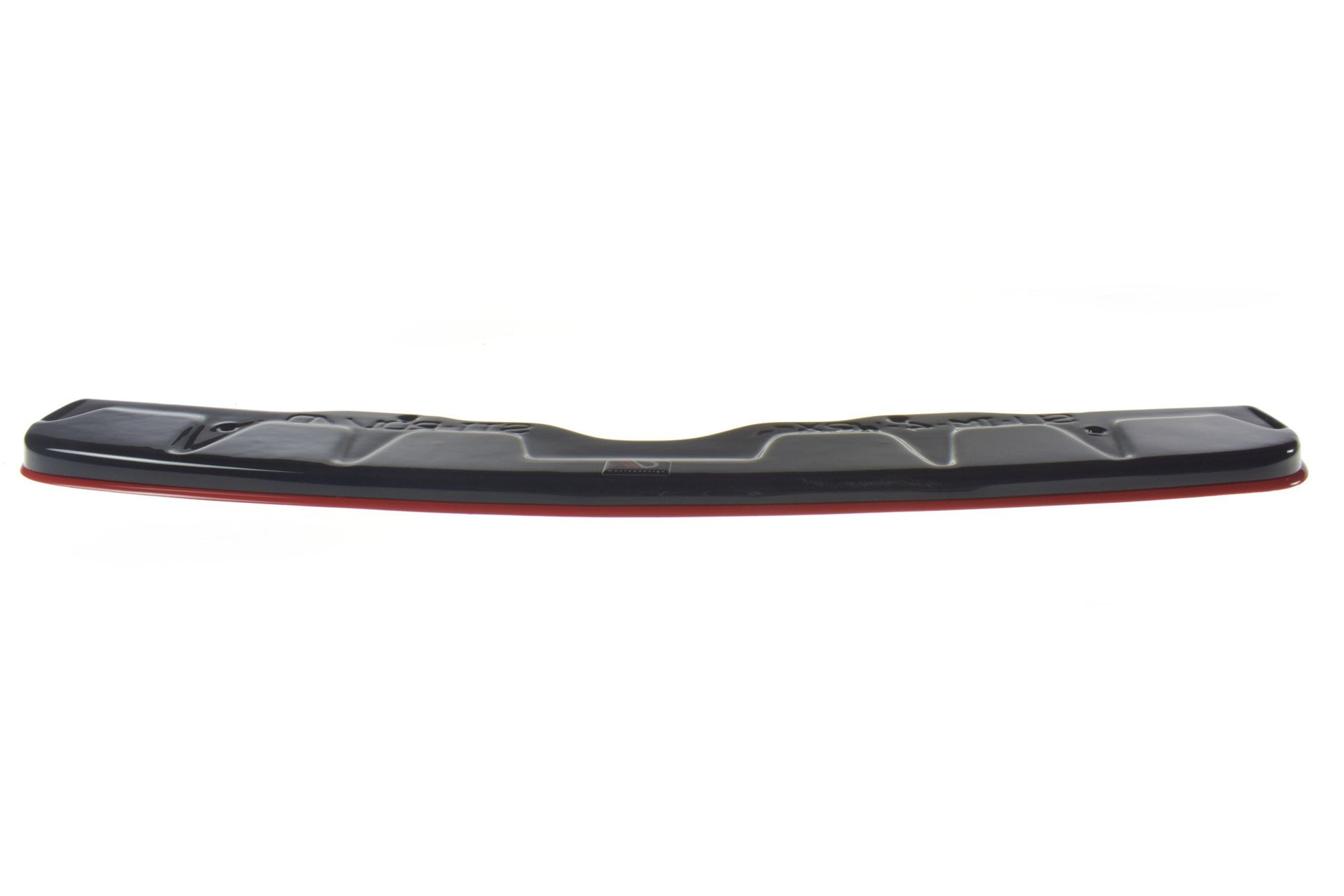 Mittlerer Diffusor Heck Ansatz V.2 für SUBARU WRX STI schwarz Hochglanz