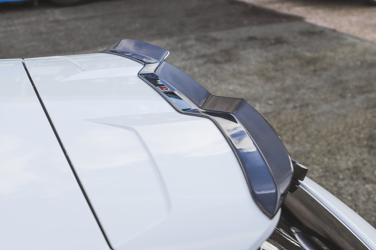 Spoiler CAP V.3 für Audi RS3 8V / 8V FL Sportback schwarz matt