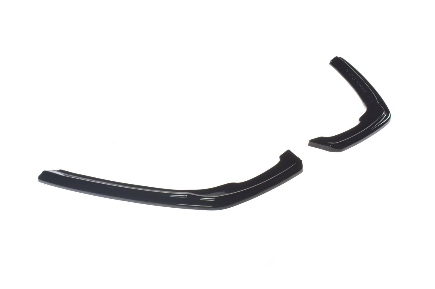 Heck Ansatz Flaps Diffusor für Skoda Superb Mk3 FL Hatchback / Kombi schwarz Hochglanz