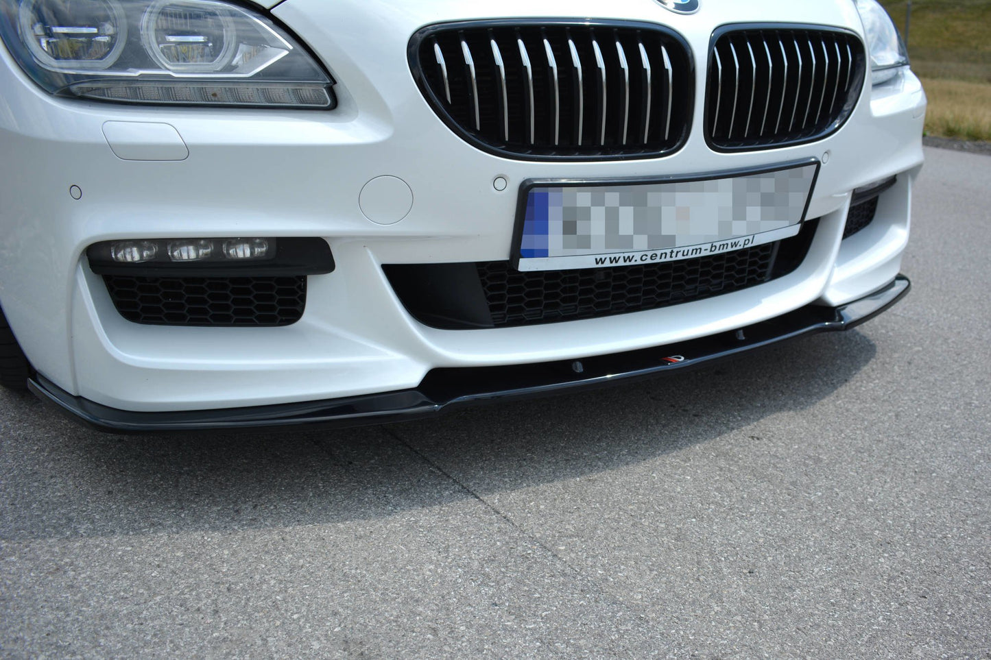 Front Ansatz für BMW 6er Gran Coupé M Paket Carbon Look