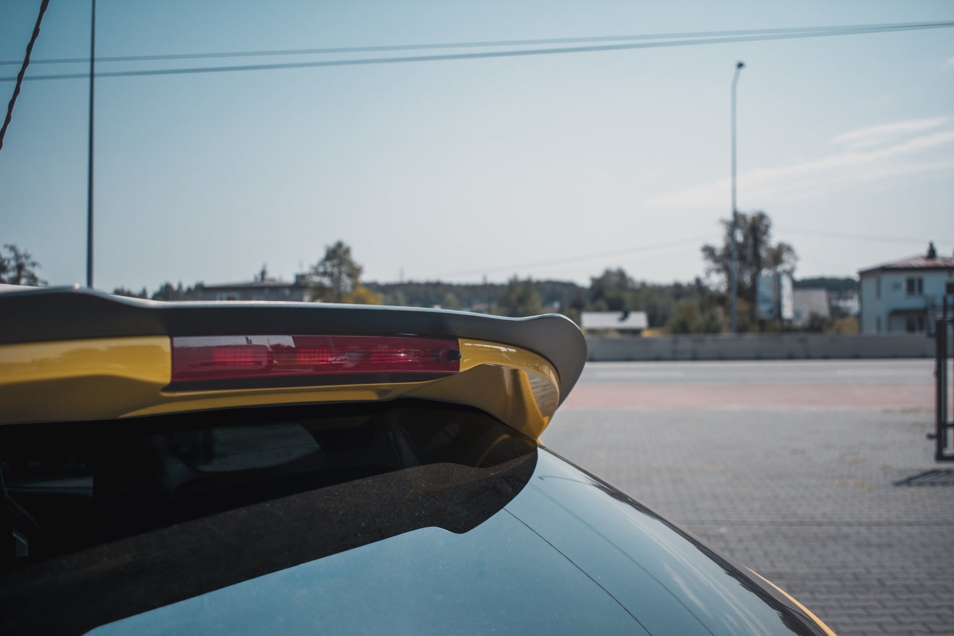 Spoiler CAP für Renault Megane 3 RS schwarz matt