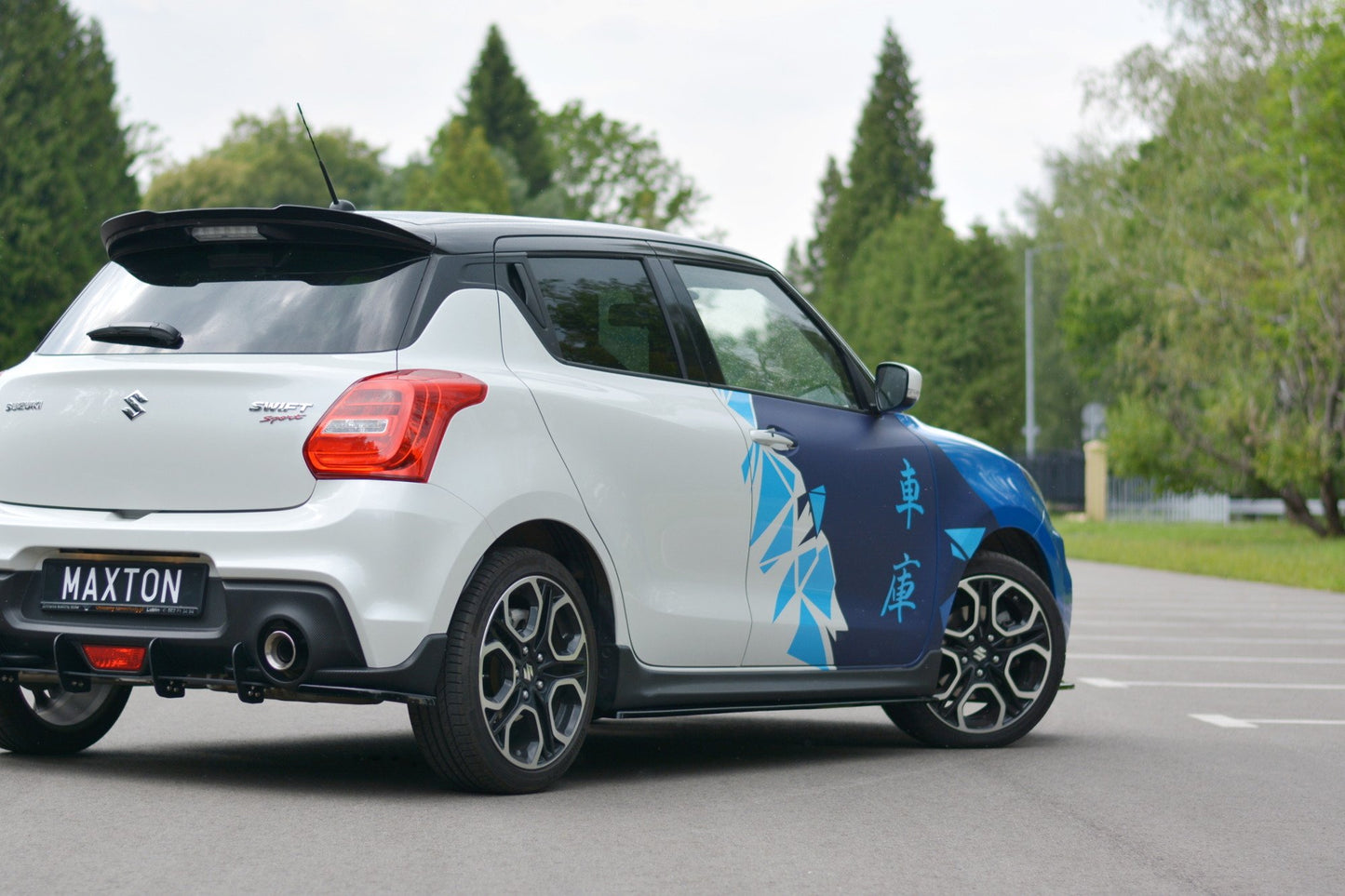Seitenschweller Ansatz für SUZUKI SWIFT 6 SPORT Carbon Look