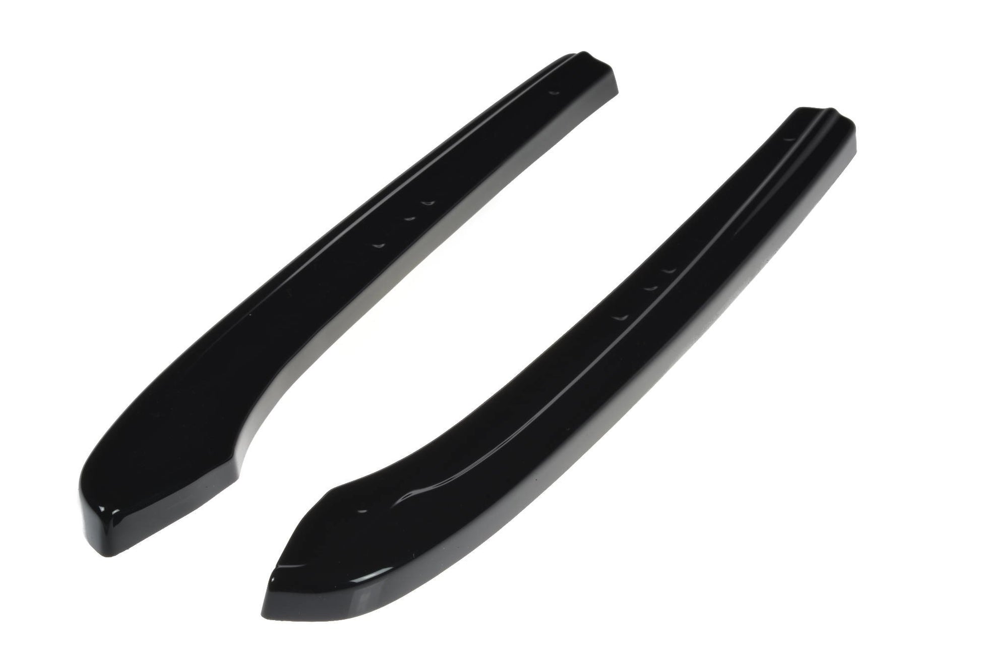 Heck Ansatz Flaps Diffusor V.1 für VW GOLF 7 R VARIANT FACELIFT  schwarz Hochglanz