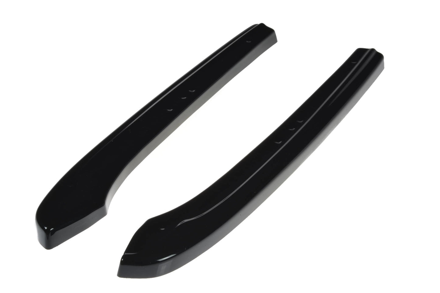 Heck Ansatz Flaps Diffusor V.1 für VW GOLF 7 R VARIANT FACELIFT  schwarz matt