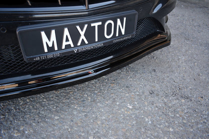 Front Ansatz V.1 für Mercedes S-KLASSE AMG-LINE W222 schwarz matt