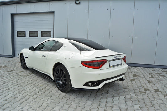 Seitenschweller Ansatz für MASERATI GRANTURISMO 2007-2011 schwarz matt