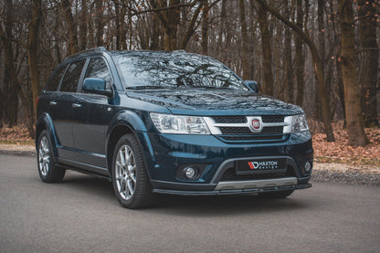 Seitenschweller Ansatz für Fiat Freemont schwarz matt