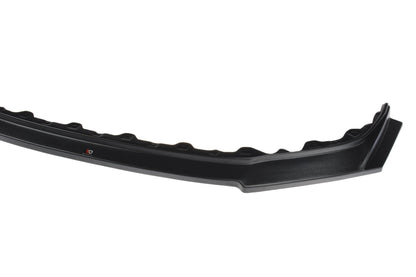 Front Ansatz V.1 für NISSAN GT-R vor Facelift COUPE (R35-SERIES) (2007-2010) schwarz matt