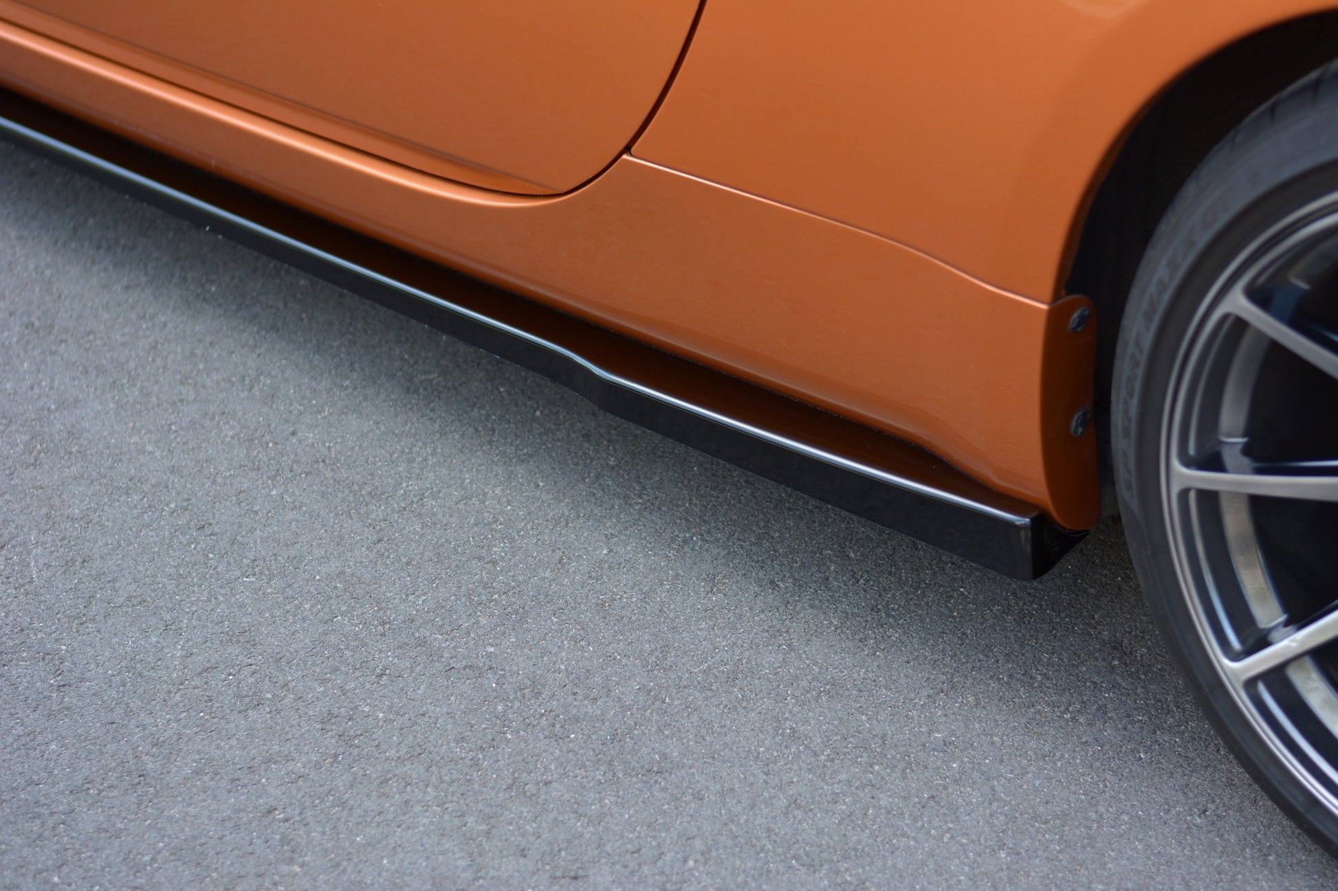 Seitenschweller Ansatz für NISSAN 350Z Carbon Look