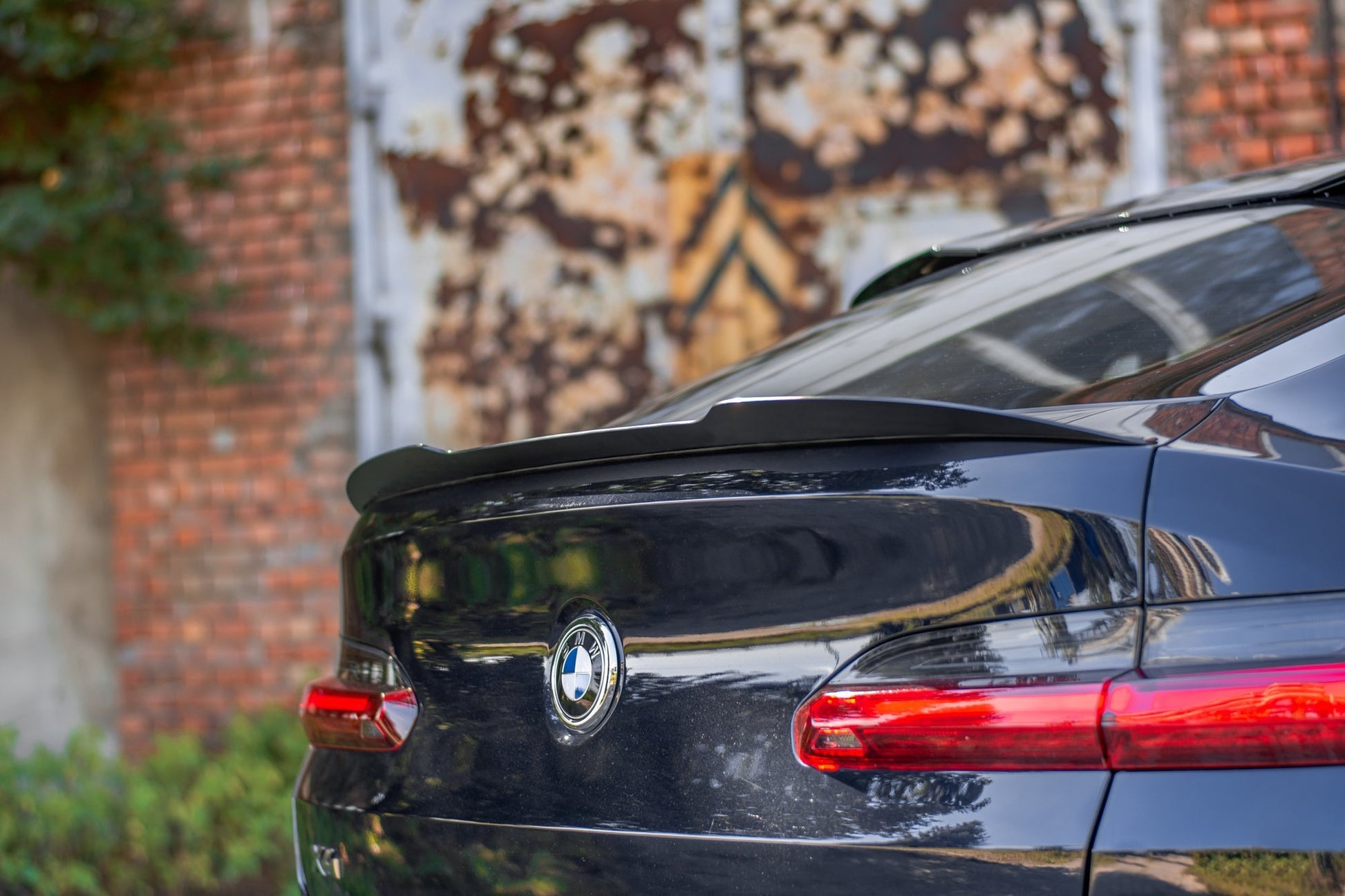 Spoiler CAP V.1 für BMW X4 M-Paket G02 schwarz matt
