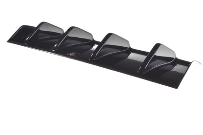 Diffusor Heck Ansatz für Audi RS3 8V FL Limousine schwarz matt