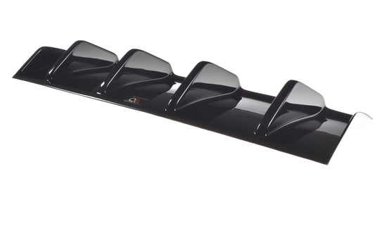 Diffusor Heck Ansatz für Audi RS3 8V FL Limousine schwarz matt