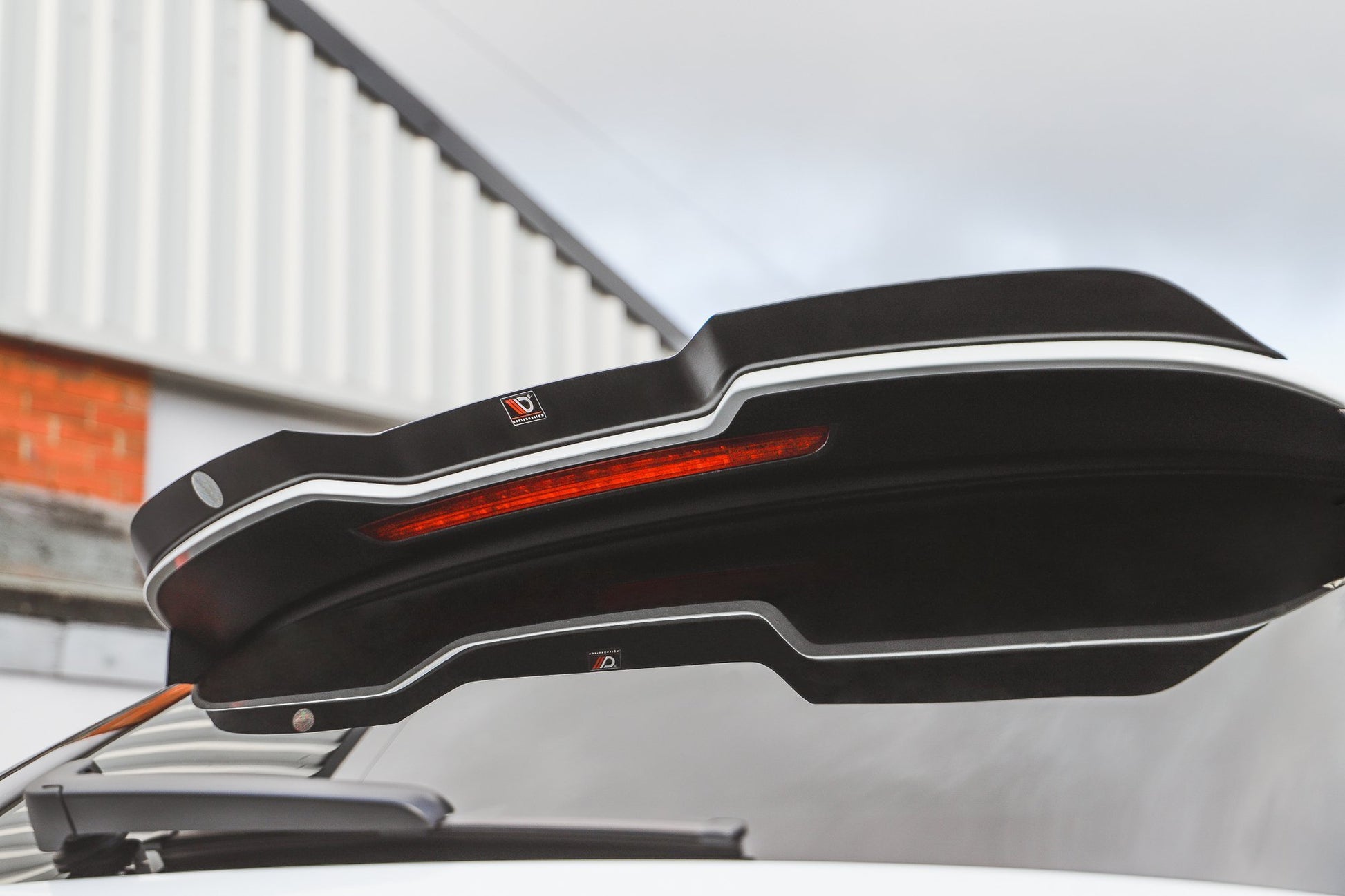 Spoiler CAP V.3 für Audi RS3 8V / 8V FL Sportback schwarz matt