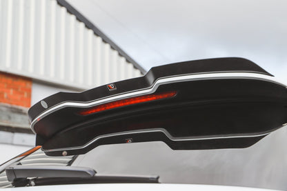 Spoiler CAP V.3 für Audi RS3 8V / 8V FL Sportback schwarz matt