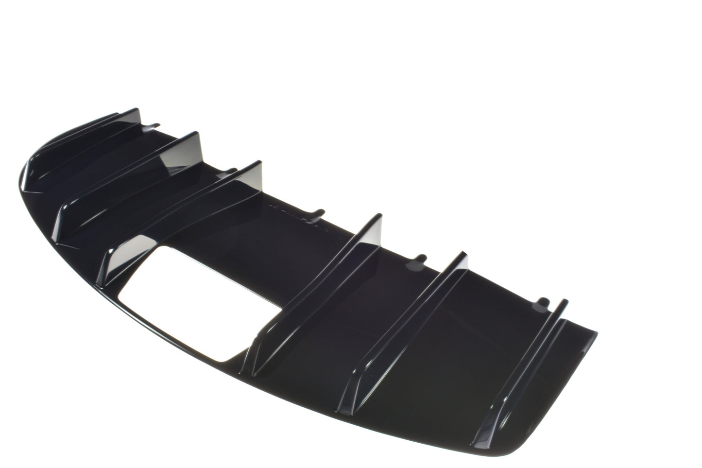 Diffusor Heck Ansatz für TESLA MODEL X schwarz matt