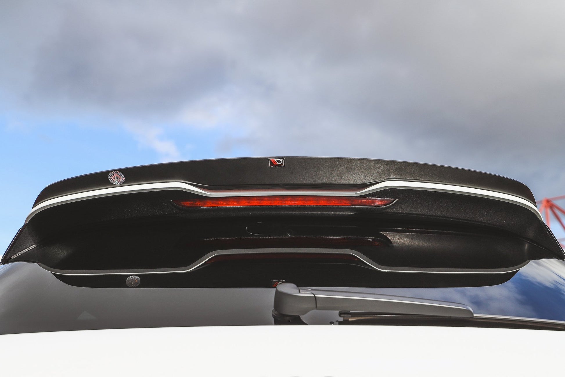 Spoiler CAP V.2 für Audi RS3 8V / 8V FL Sportback schwarz matt