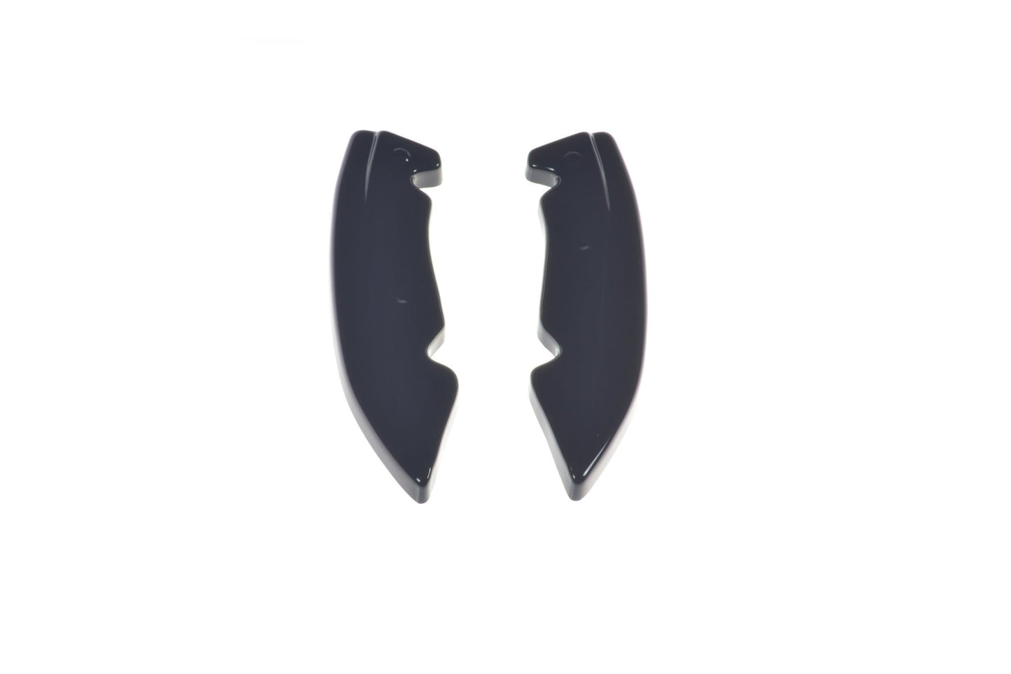 Heck Ansatz Flaps Diffusor für Tesla Model 3 schwarz Hochglanz