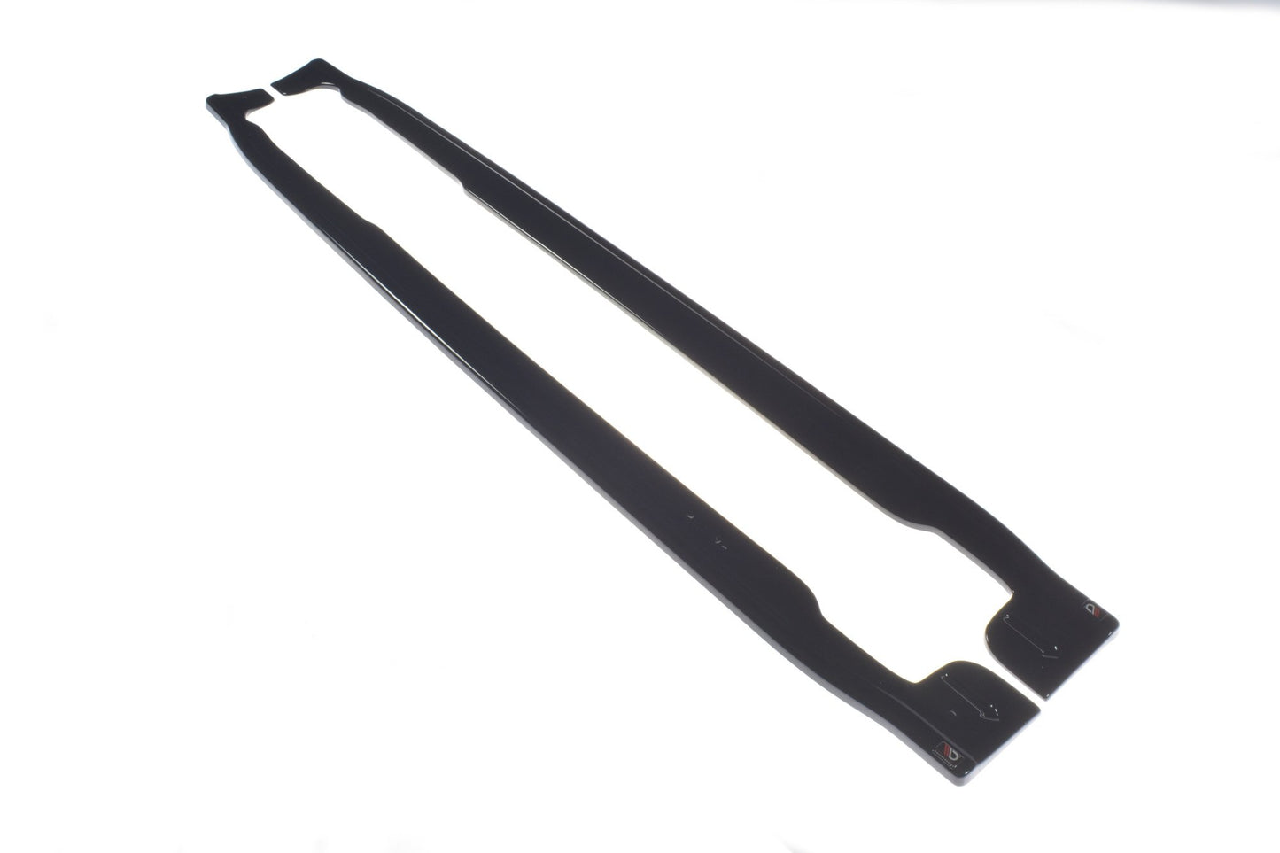 Seitenschweller Ansatz für Volvo V40 R-design Carbon Look