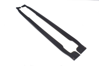 Seitenschweller Ansatz für Volvo V40 R-design Carbon Look