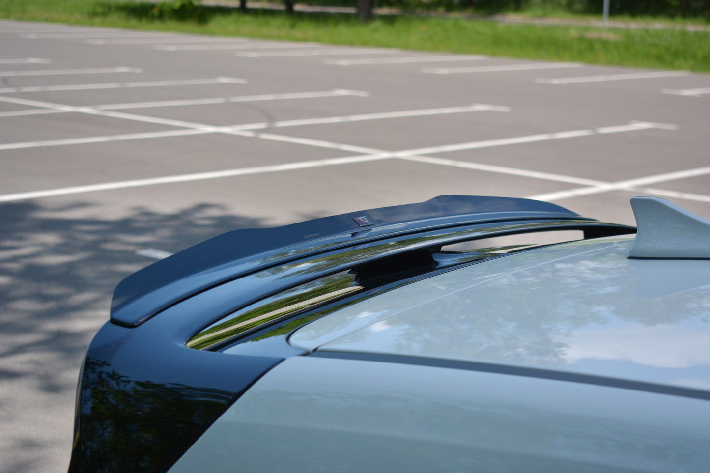 Spoiler CAP für Hyundai I30 N Mk3 Hatchback schwarz matt