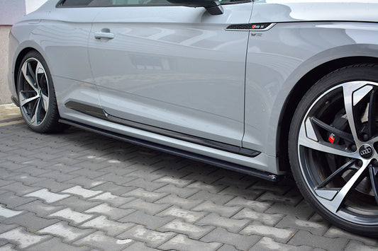 Seitenschweller Ansatz für Audi RS5 F5 Coupe Carbon Look