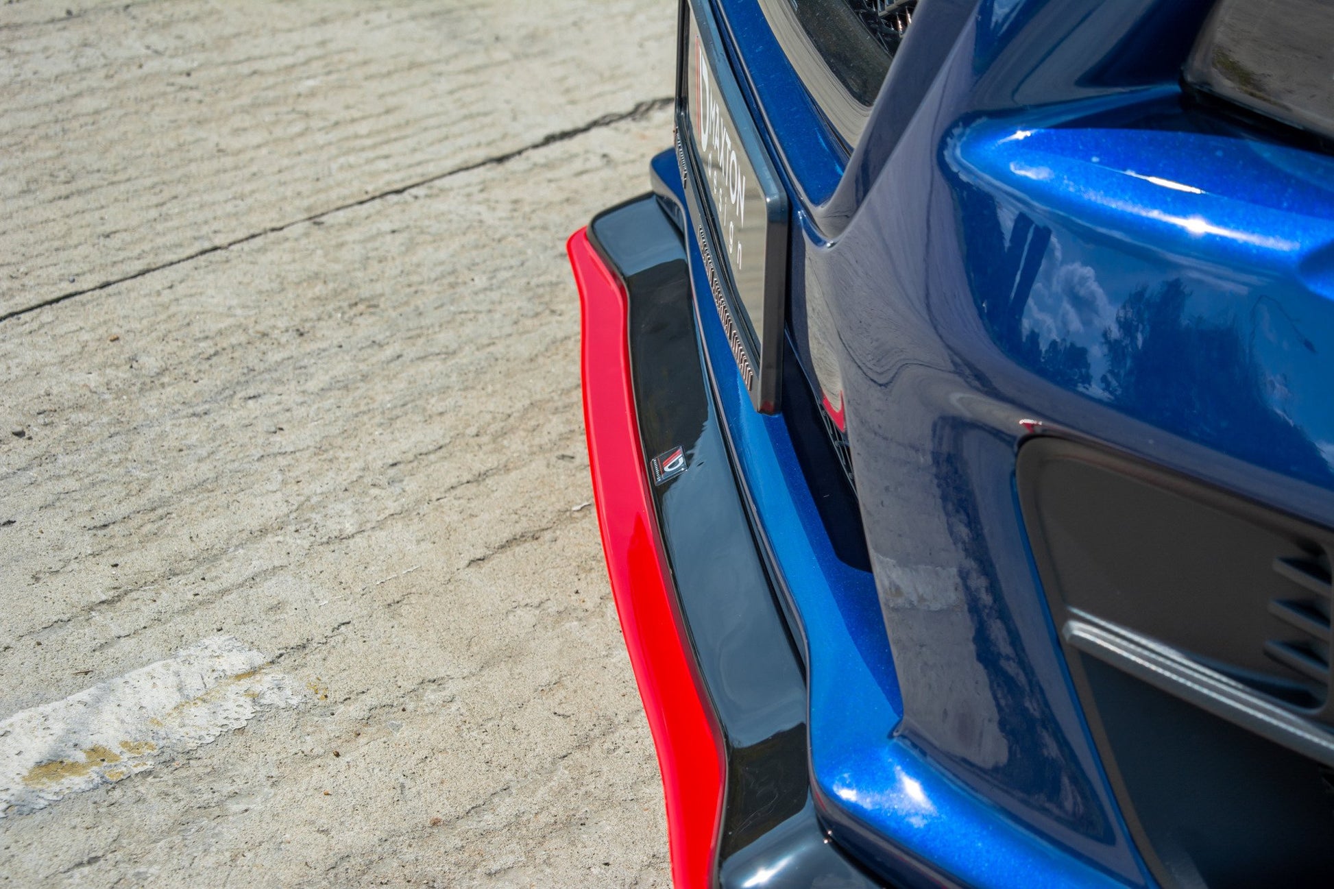 Front Ansatz passend für V.3 SUBARU  WRX STI
