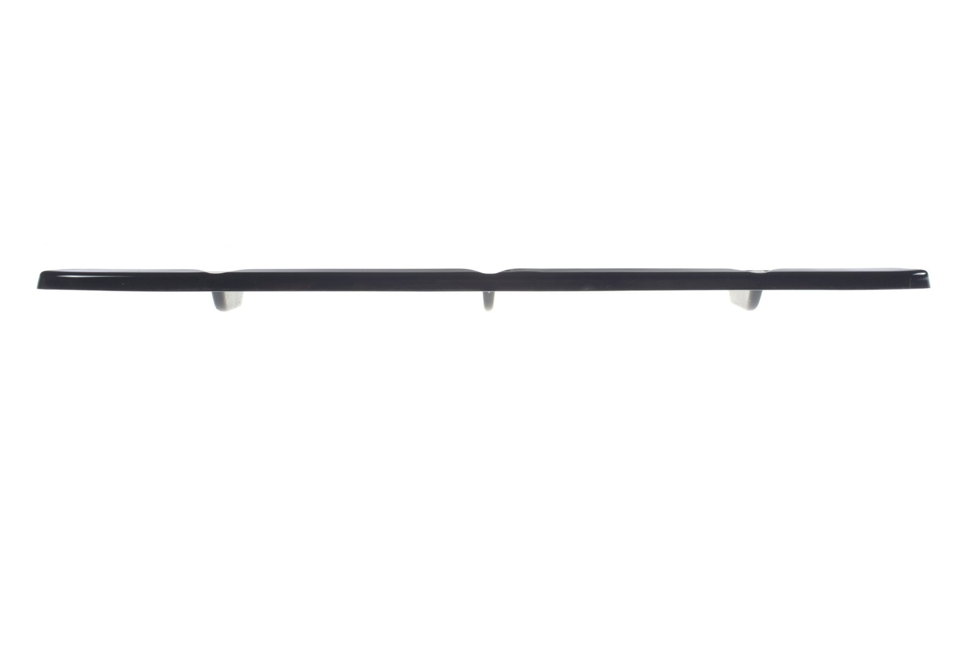 Mittlerer Diffusor Heck Ansatz für(mit einem vertikalem balken)  Peugeot 508 SW Mk2 schwarz Hochglanz