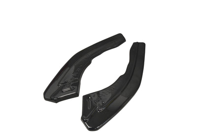 Heck Ansatz Flaps Diffusor für BMW M2 (F87) COUPÉ schwarz matt