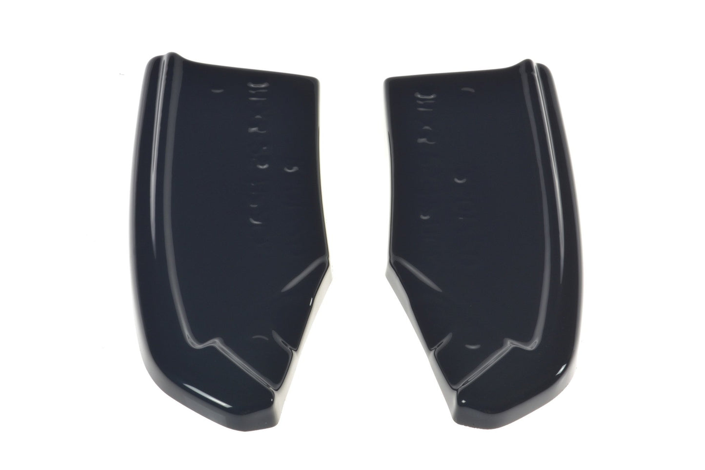 Heck Ansatz Flaps Diffusor für BMW X3 F25 M-Paket Facelift  schwarz matt