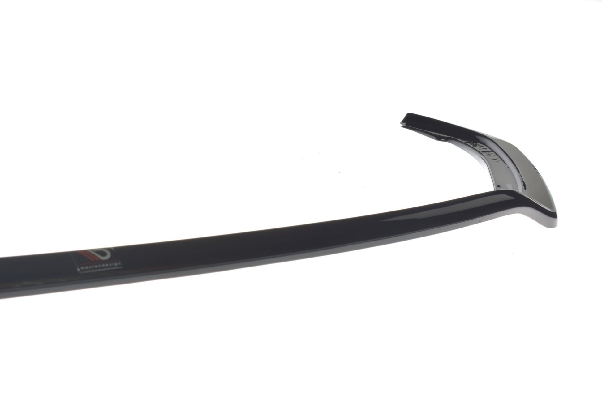 Front Ansatz V.1 für Peugeot 508 Mk2 schwarz Hochglanz