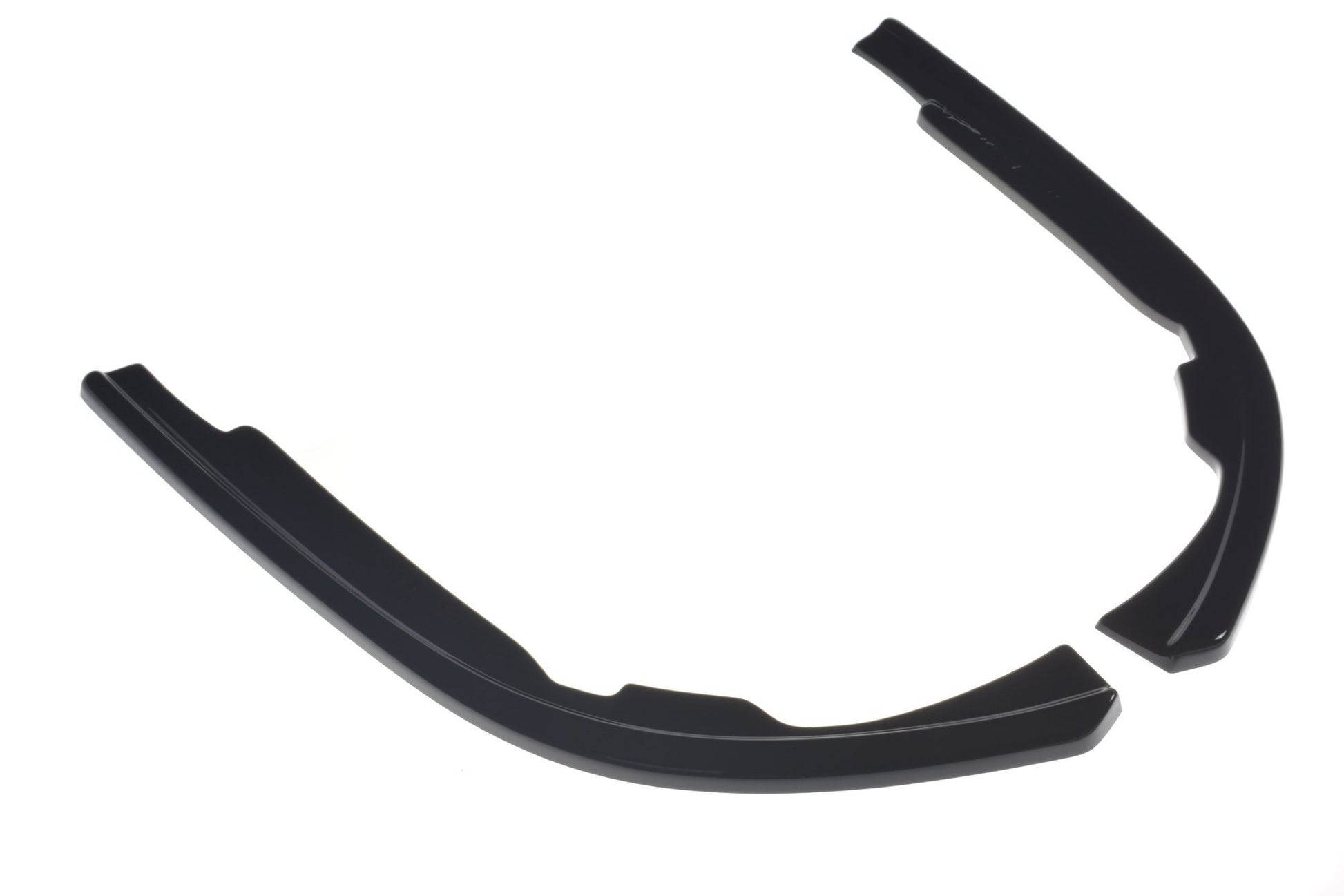 Heck Ansatz Flaps Diffusor für Volkswagen Passat R-Line B8 schwarz matt