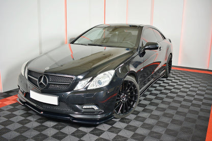 Seitenschweller Ansatz für Mercedes-Benz E-Klasse W207 Coupe AMG-Line Carbon Look