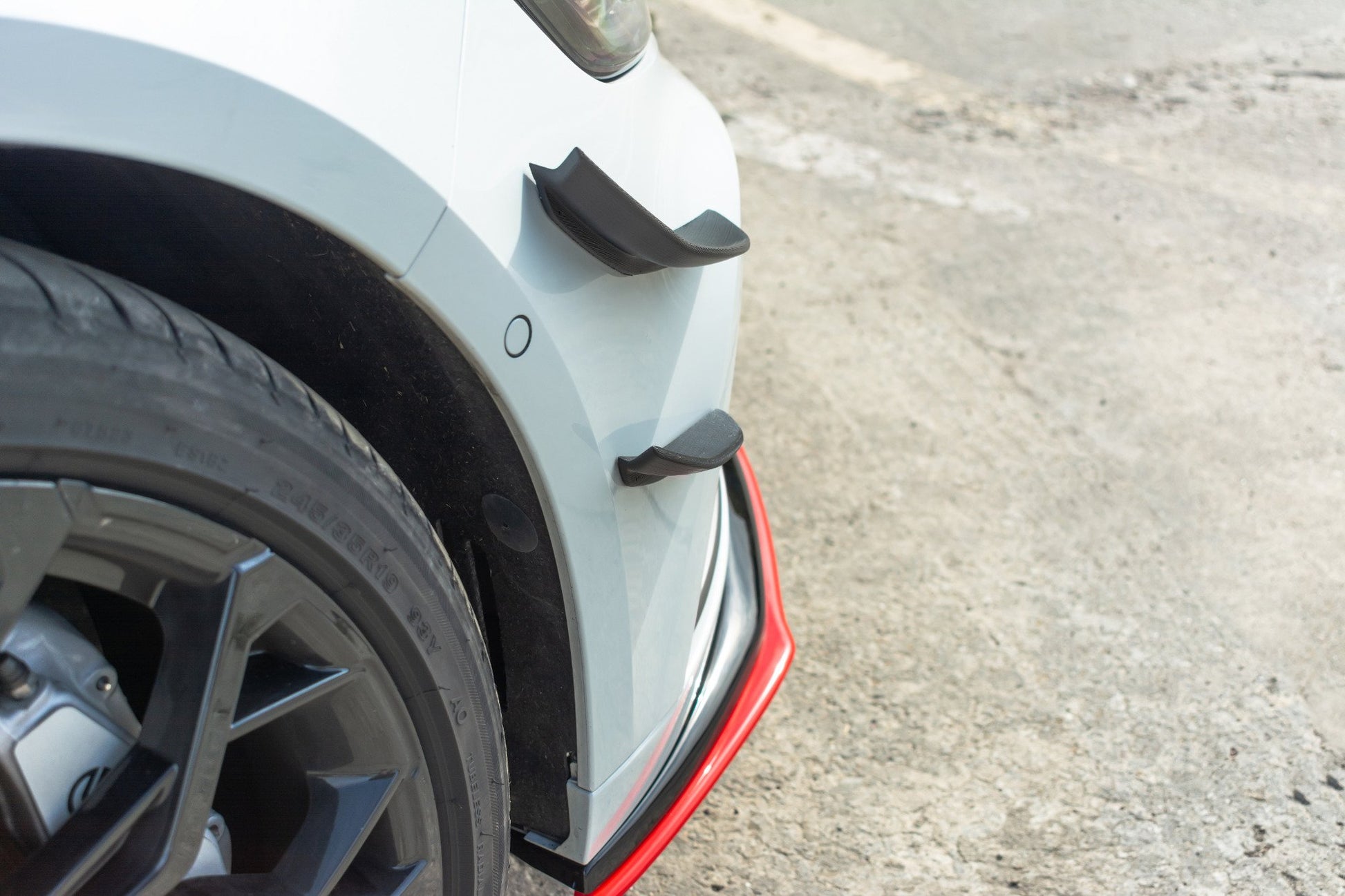 Stoßstangenflügel vorne (Canards) Renault Megane IV RS