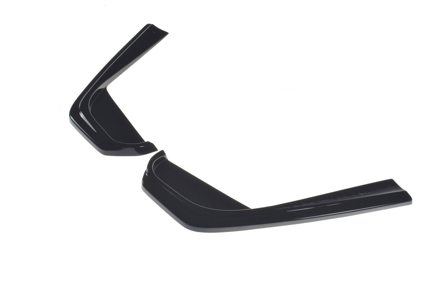Heck Ansatz Flaps Diffusor für Mercedes-Benz E43 AMG / AMG-Line W213 schwarz Hochglanz