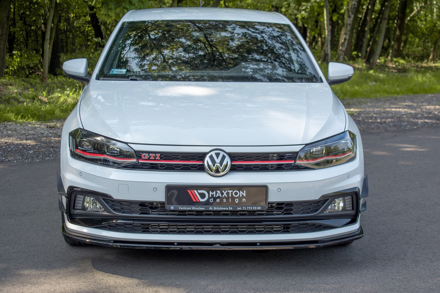 Front Ansatz V.1 für VW POLO MK6 GTI Carbon Look