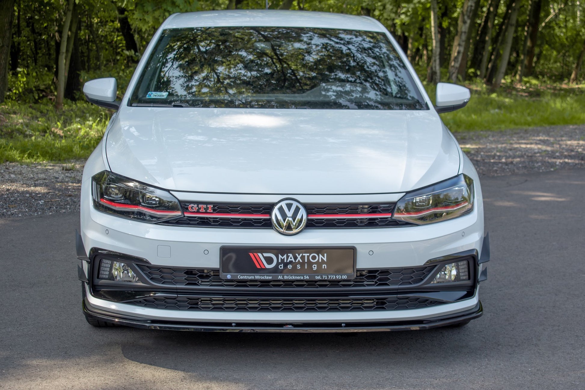 Front Ansatz V.1 für VW POLO MK6 GTI Carbon Look