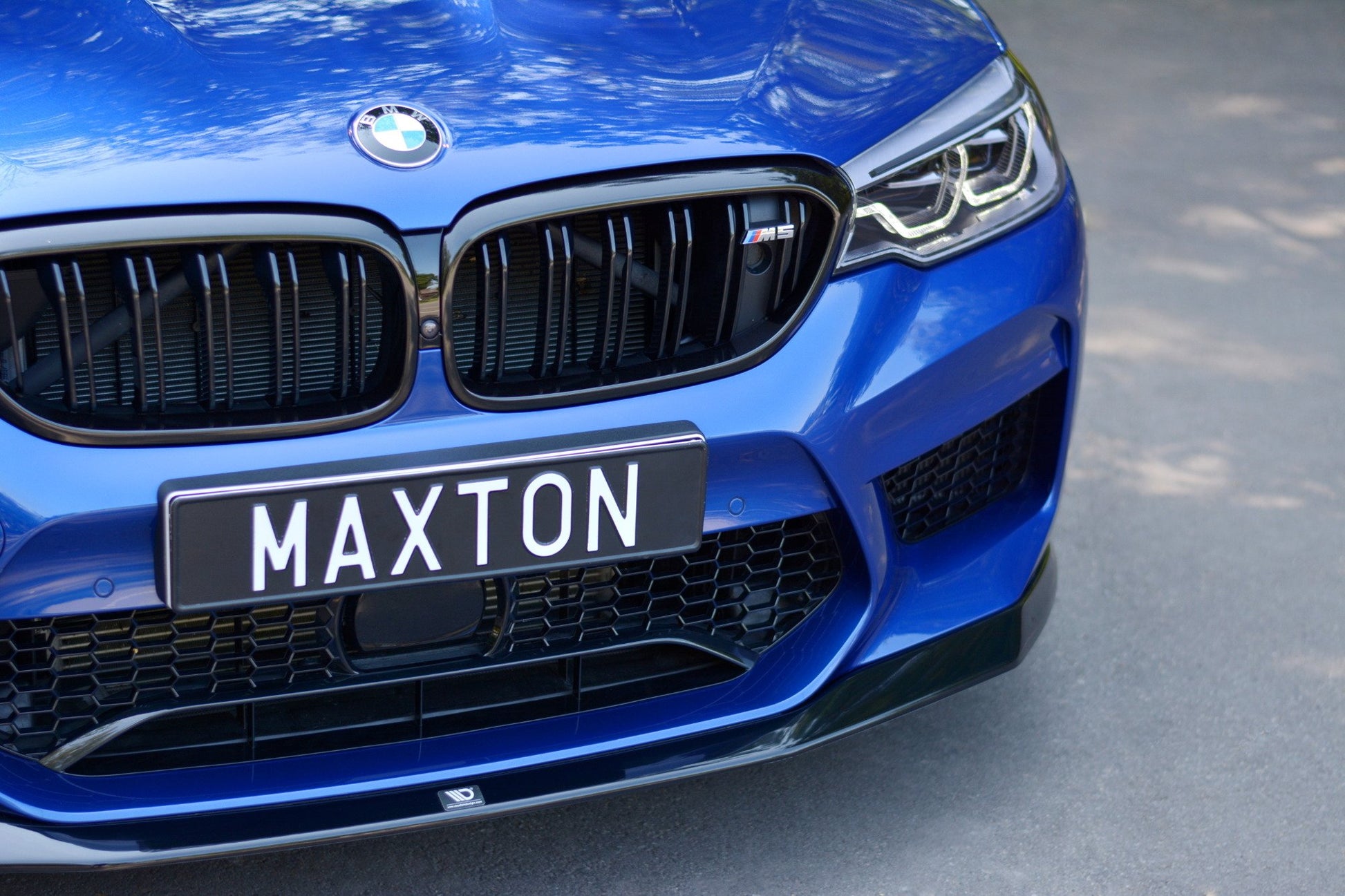 Front Ansatz V.1 für BMW M5 F90 schwarz matt