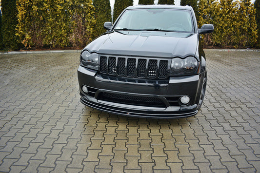 Front Ansatz V.1 für JEEP GRAND CHEROKEE WK STR8 schwarz matt