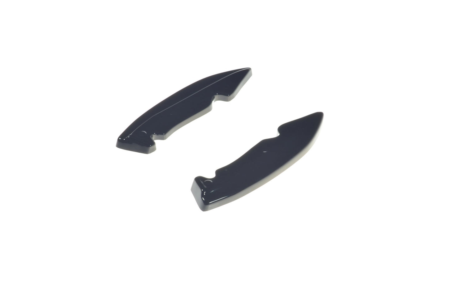 Heck Ansatz Flaps Diffusor für Tesla Model 3 schwarz matt