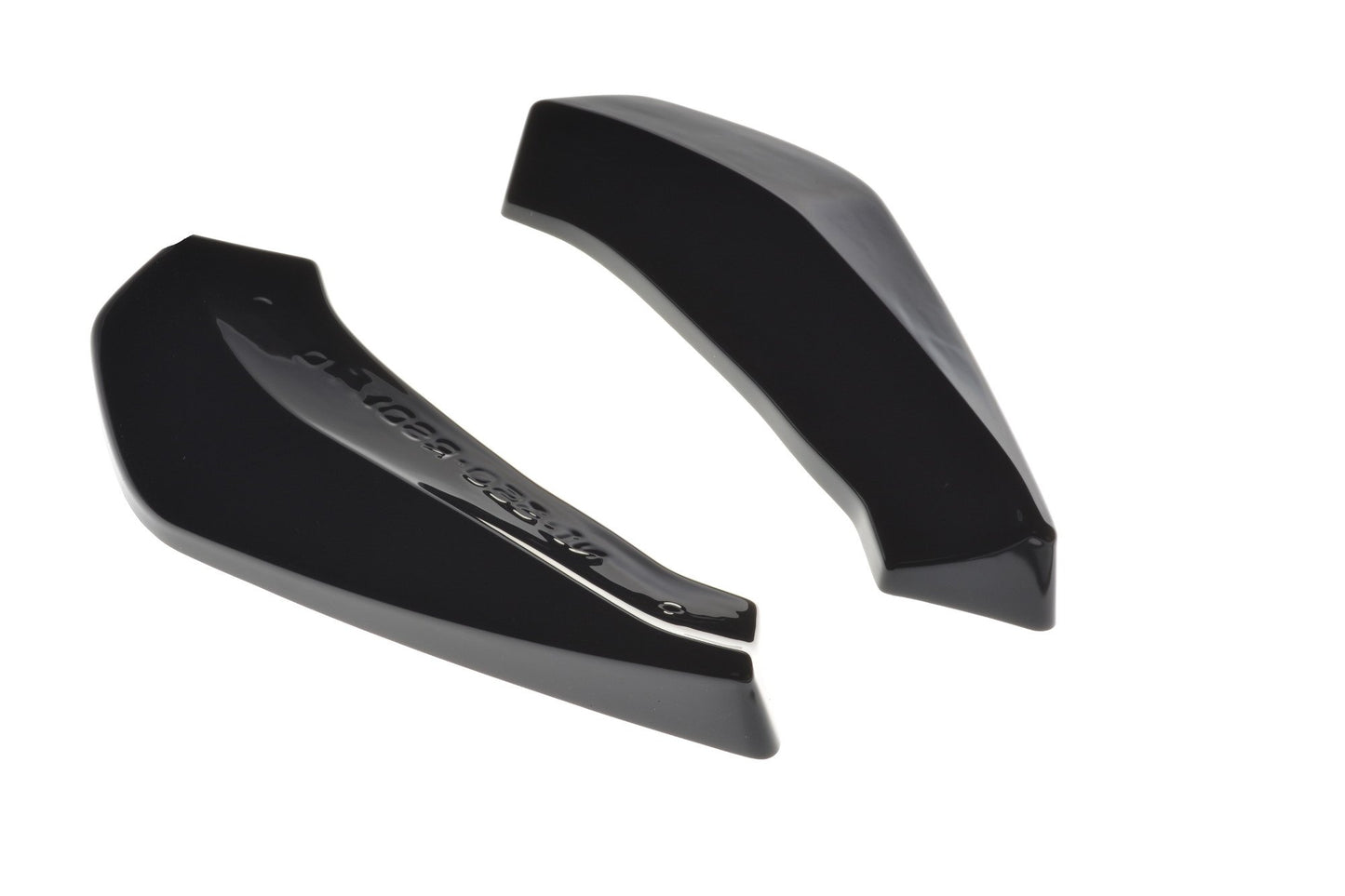 Heck Ansatz Flaps Diffusor für NISSAN 350Z schwarz matt