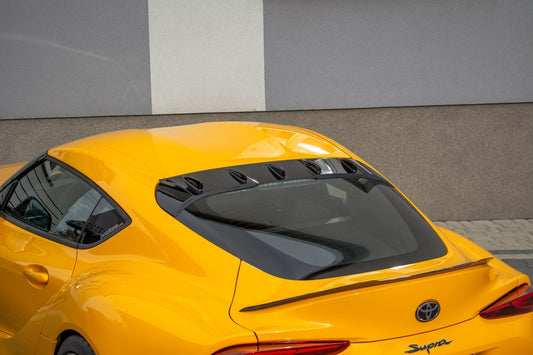 Heckscheiben Spoiler für Toyota Supra mk5 schwarz Hochglanz